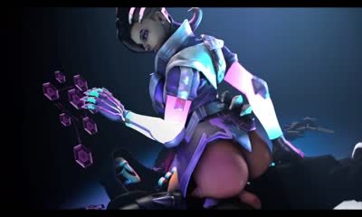 Overwatch 3D Hentai - Sombra